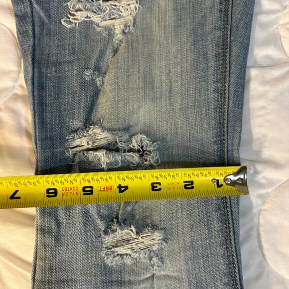 American Eagle Size 4 Inseam 32 inches Hi-Rise Artist Strech Bootcut - Picture 7 of 11